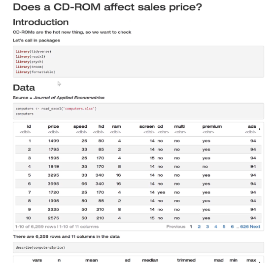 research paper in r