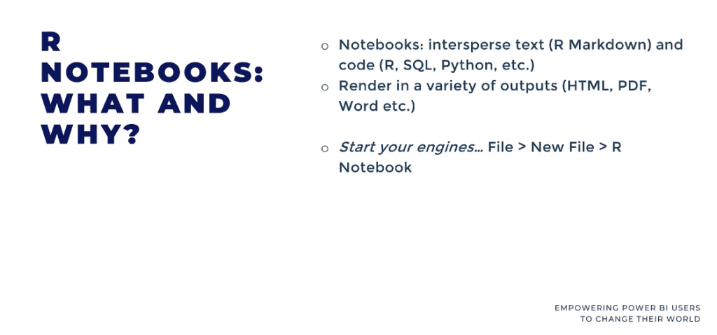 R Notebooks