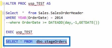 Stored Procedures In SQL