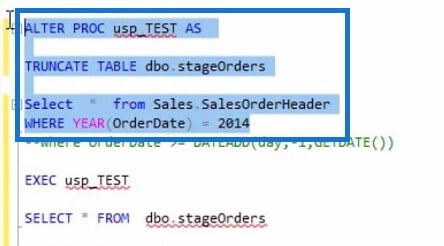 Stored Procedures In SQL