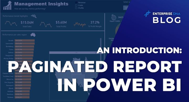 Paginated Report In Power BI: An Introduction