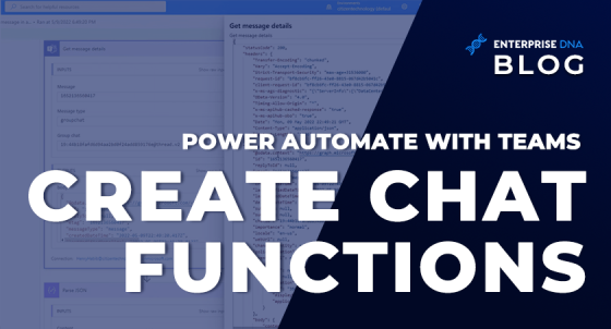 create a chat group in teams power automate