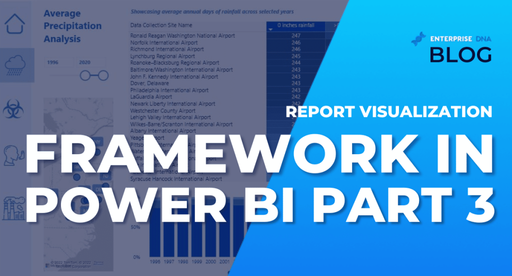 Report Visualization Framework In Power BI | Part 3