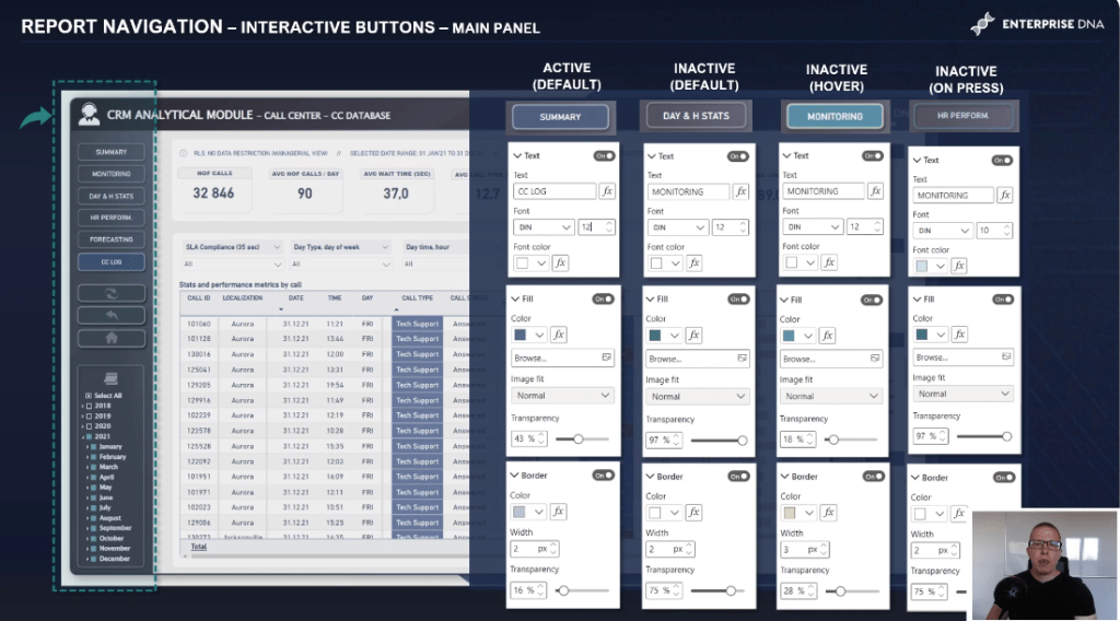 Power BI navigation