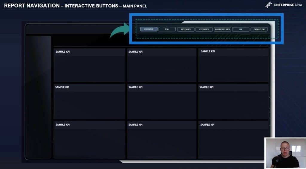 Power BI navigation