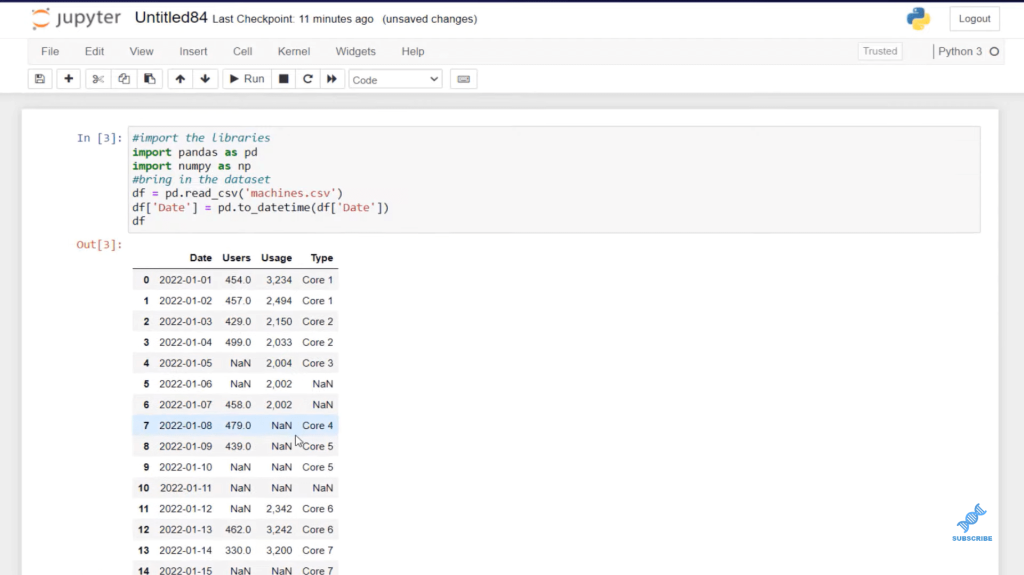 handling missing data in python