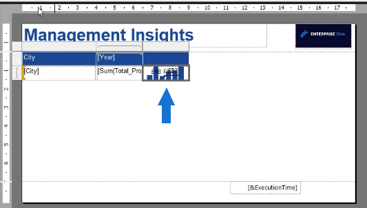 ssrs bar chart