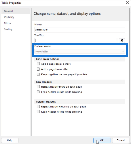 Power BI paginated reports