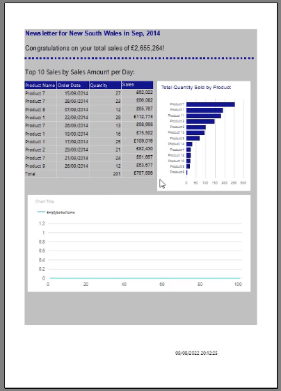 SSRS paginated reports