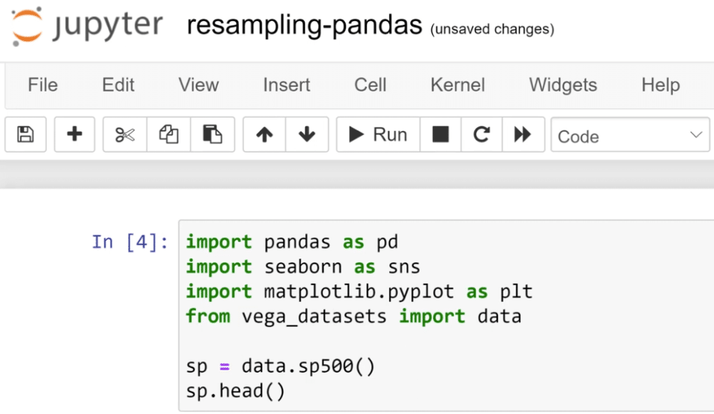 time series data