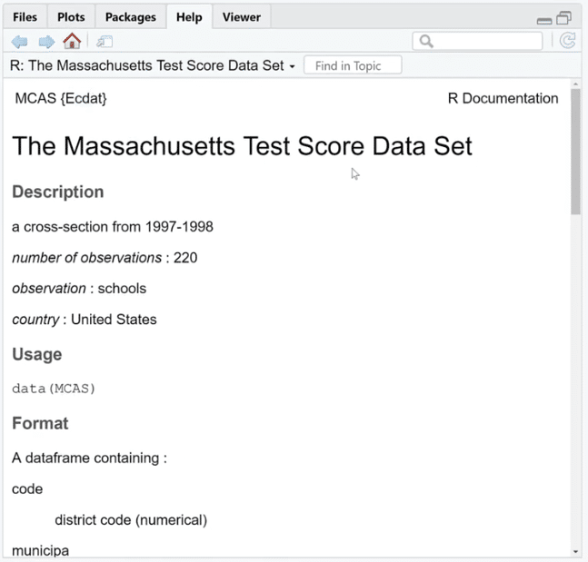 visualizing missing data in R