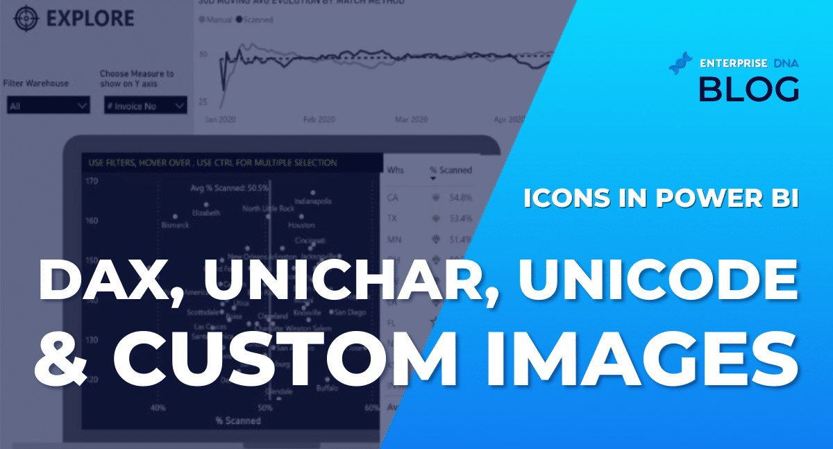 Icons In Power BI DAX, UNICHAR, UNICODE & Custom Images - Enterprise DNA