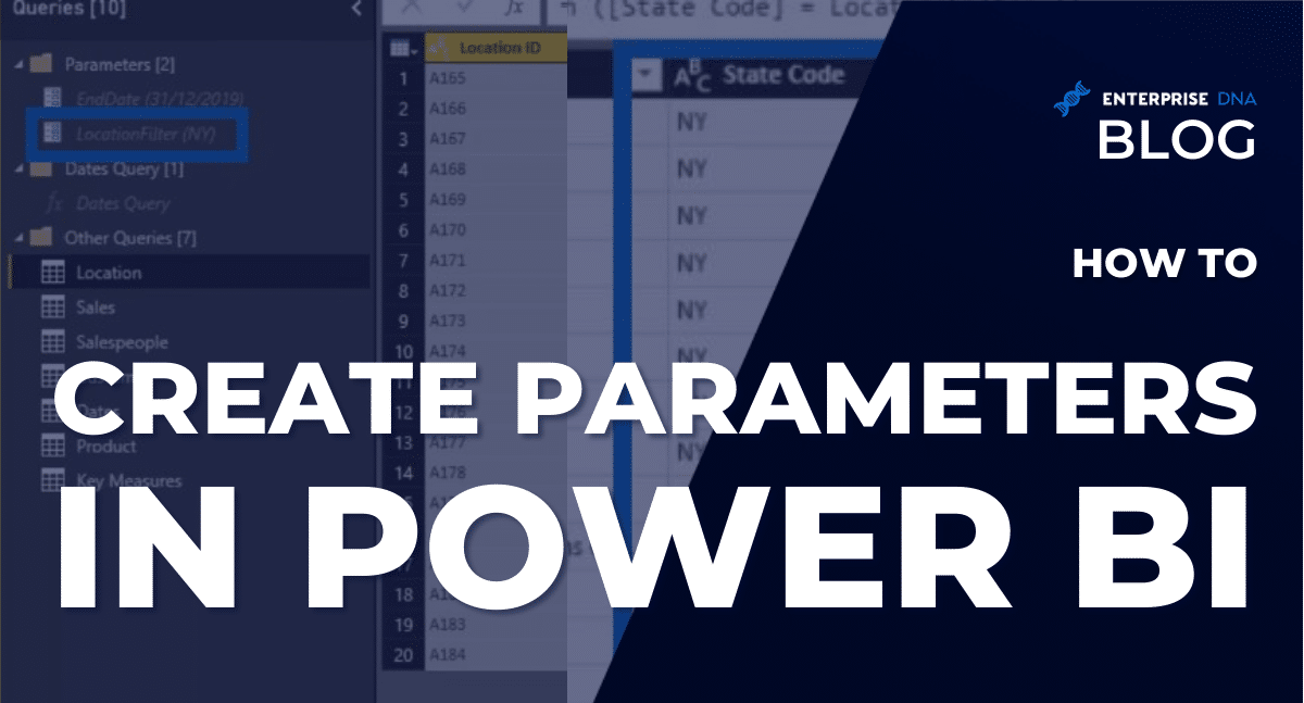 How To Create Parameters In Power BI’s Report Builder