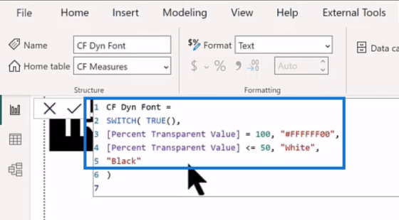 Conditional Formatting with Transparency Hex Codes – Master Data Skills ...