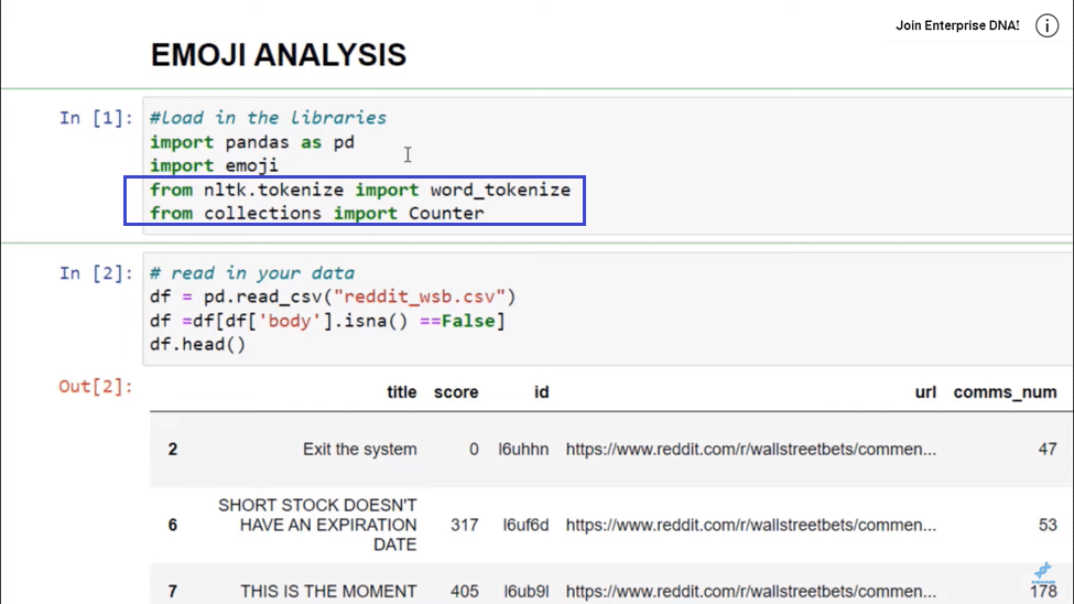 Tokenize Emoji in Power BI