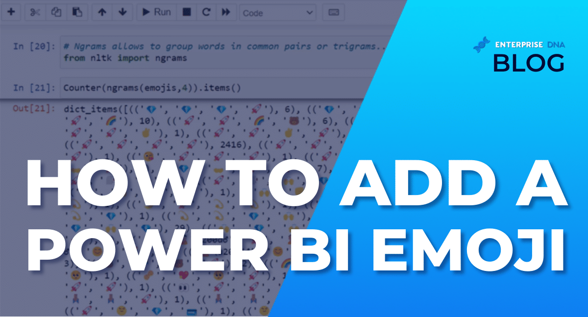 How To Add A Power BI Emoji - Enterprise DNA