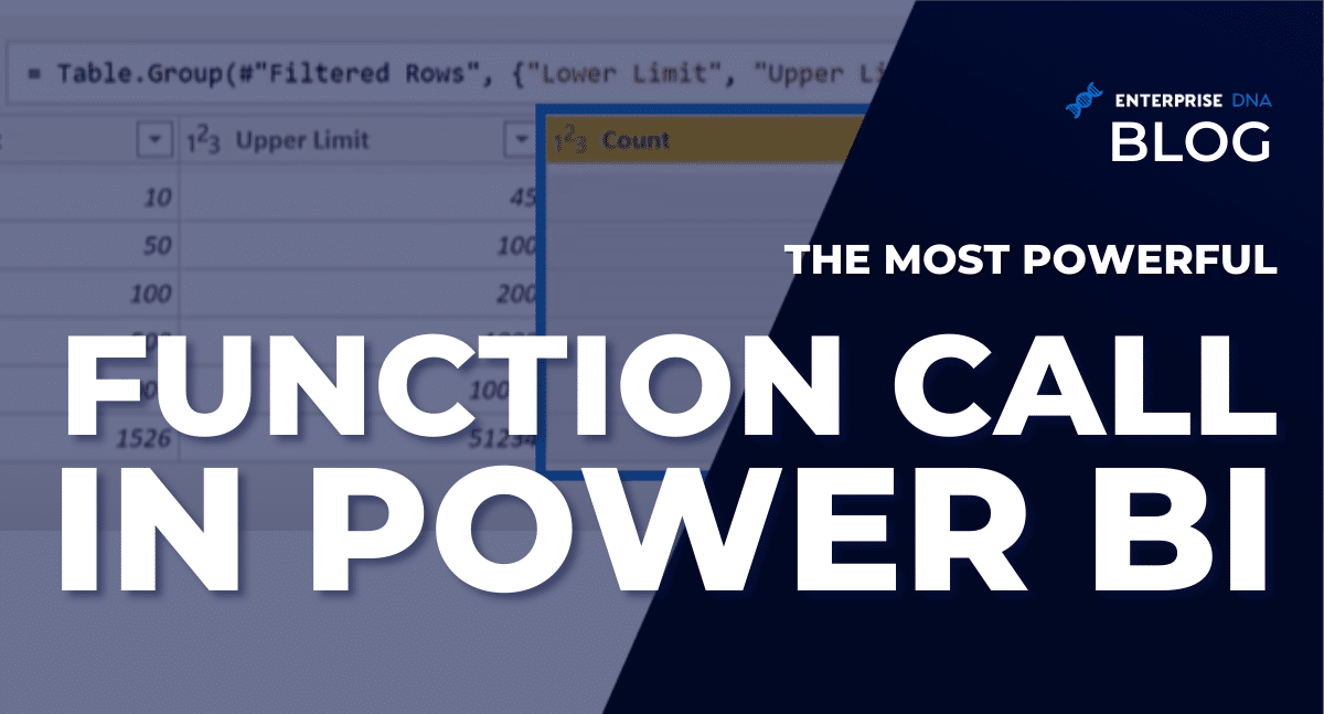 The Most Powerful Function Call In Power BI