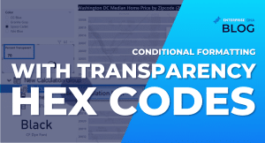 Conditional Formatting with Transparency Hex Codes