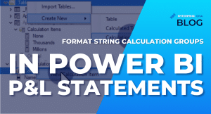 Format String Calculation Groups In Power BI P&L Statements