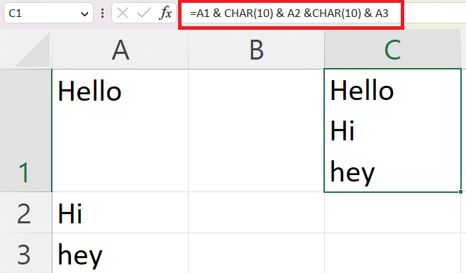 How to Add Multiple Lines in an Excel Cell 3 Easy Methods