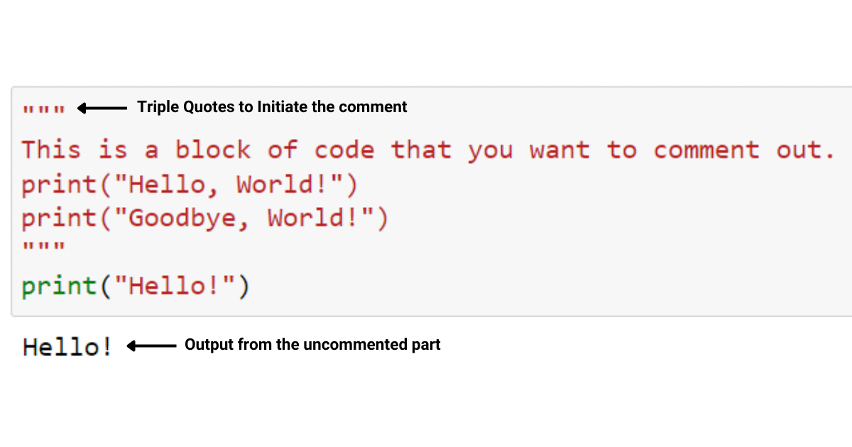 comment-python