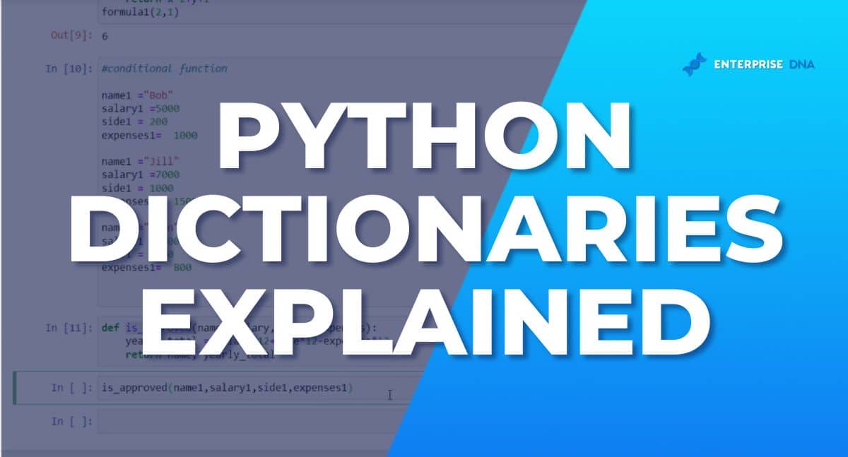 python dictionaries explained