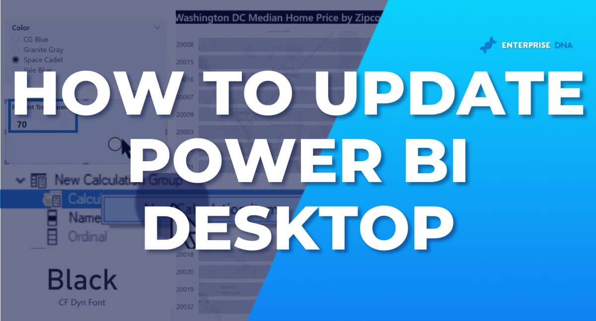 how to update power bi desktop