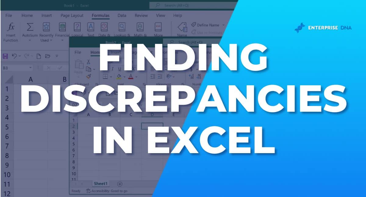 Finding discrepancies in excel, 5 easy ways to find them.