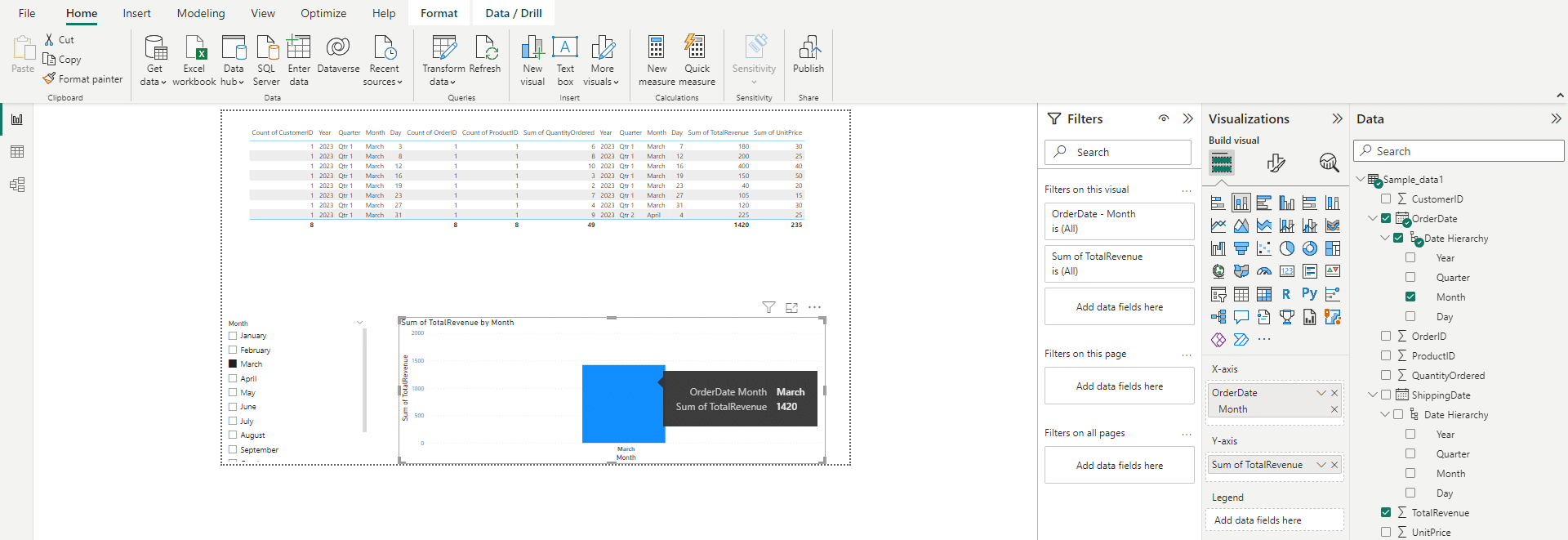 Microsoft Power BI Desktop Date Table Challenges