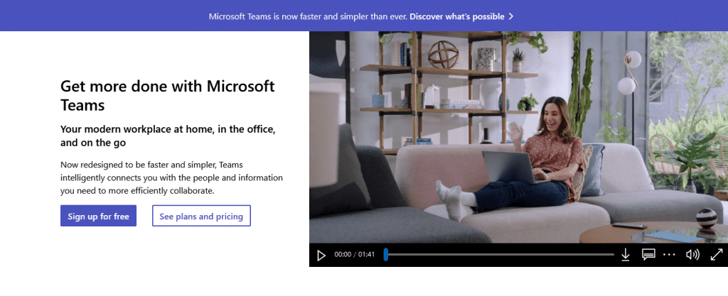 Microsoft Teams can be integrated into SharePoint