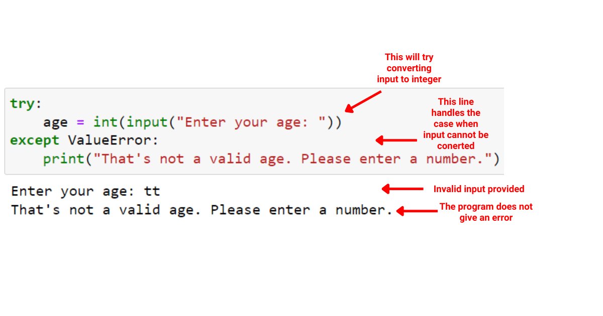 Python Exception Handling