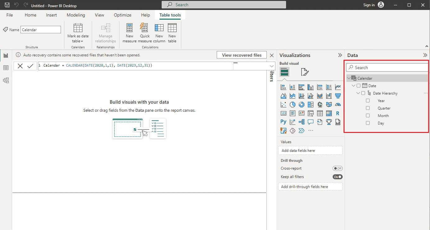 Power BI Calendar Table What Is it And How to Use It