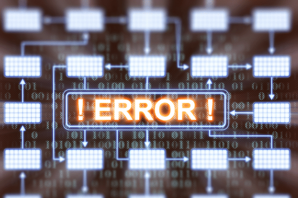 illustration of error