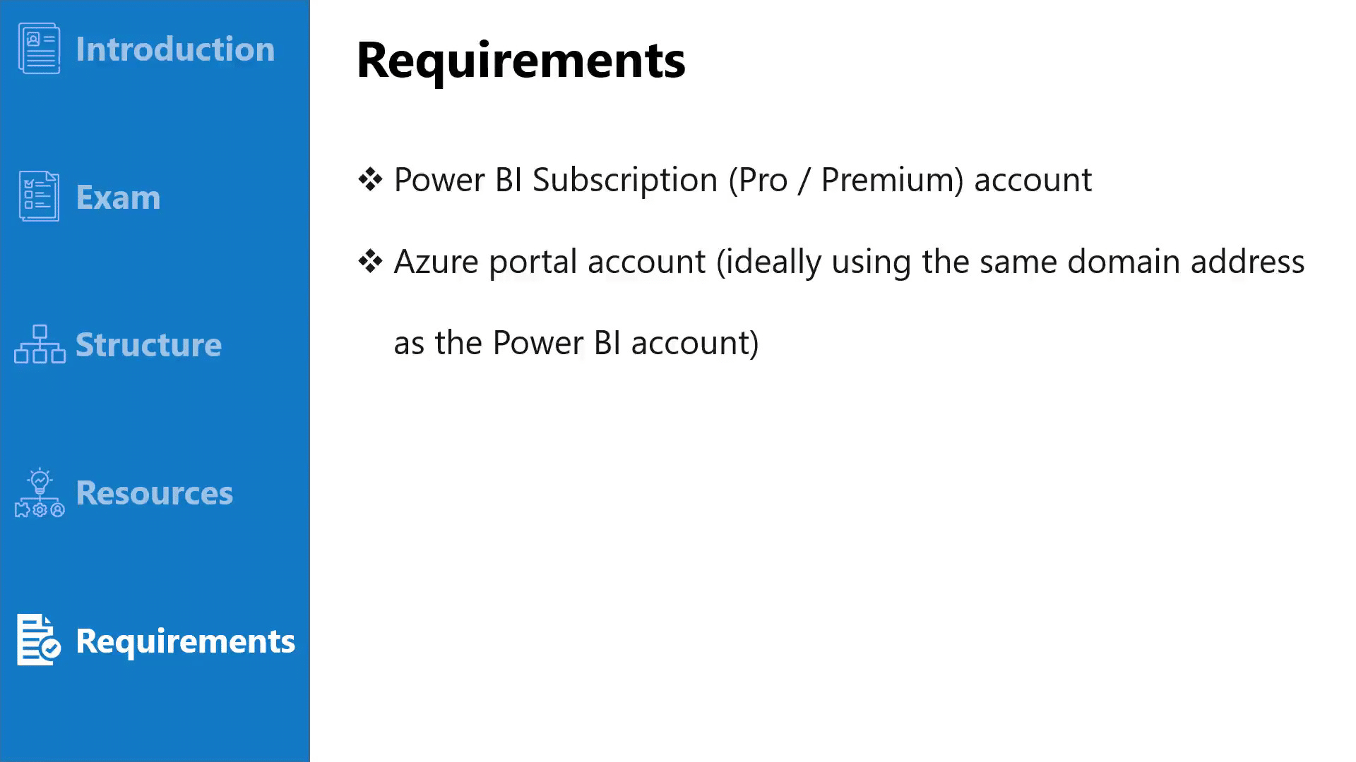Requirements for Microsoft DP-500 exam
