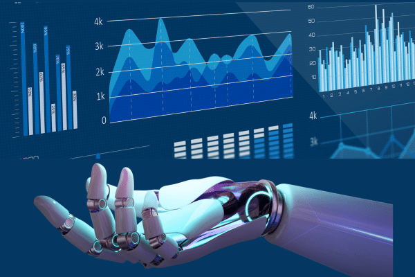 illustration of charts and graphs