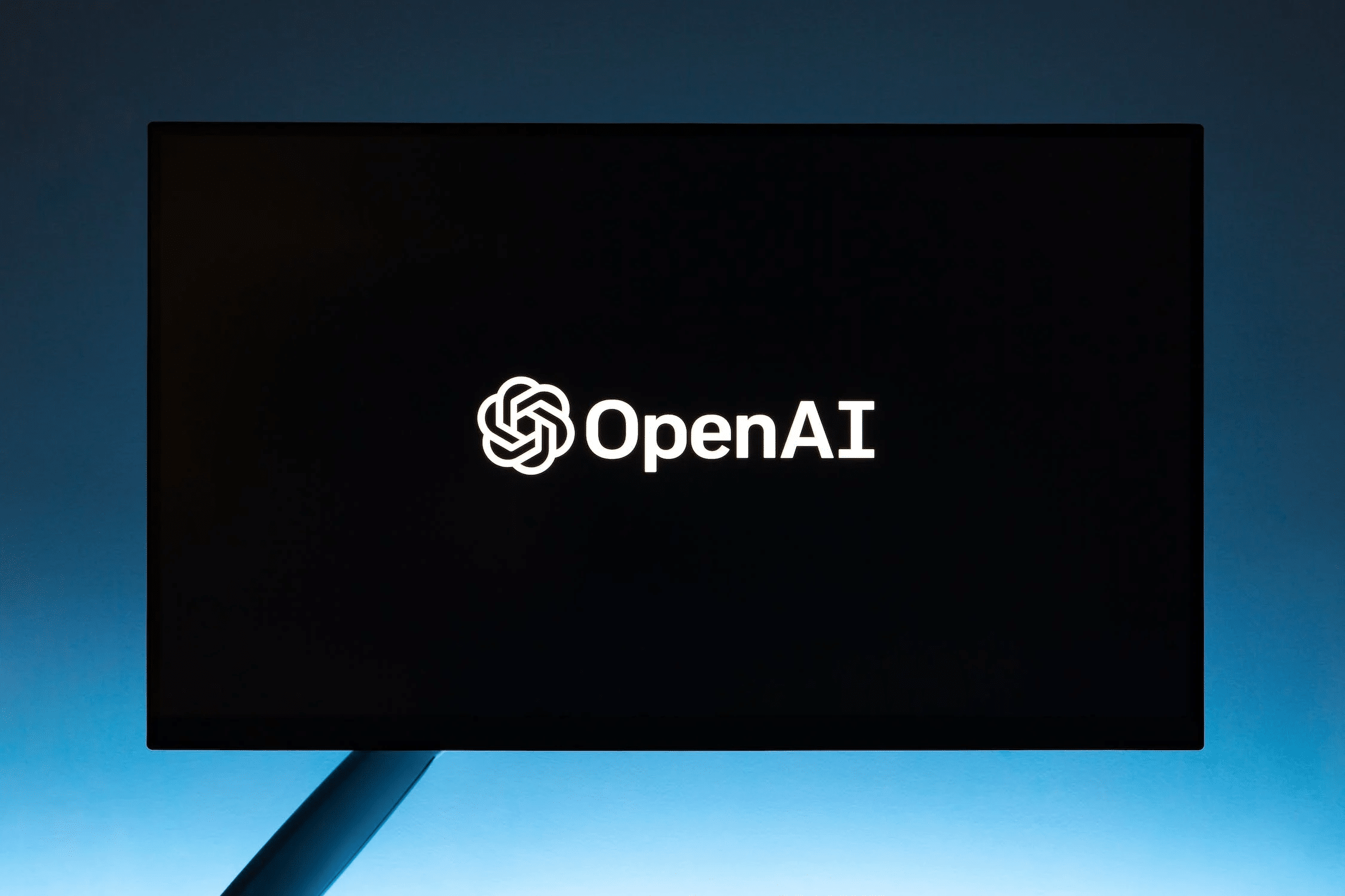 A dashboard showing the text ''OpenAI''