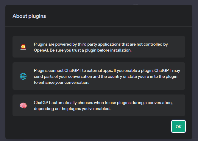 A list of what plugins can do in ChatGPT