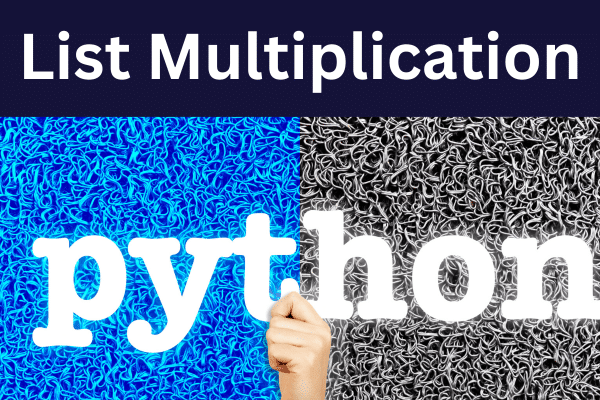 how to multiply lists in python