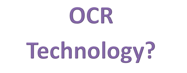 What is OCR Technology?