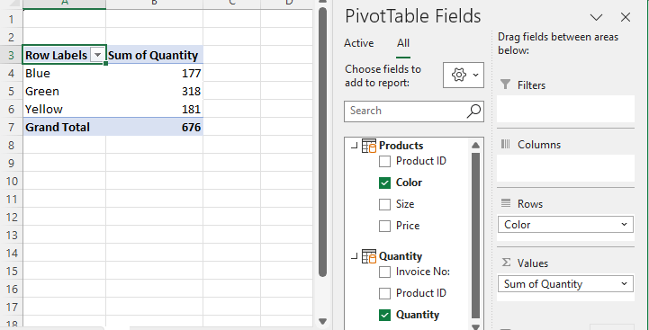 Power Pivot enables to perform information analysis rapidly