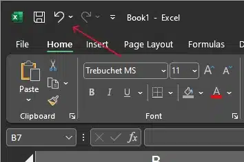 What is the quick access toolbar in excel