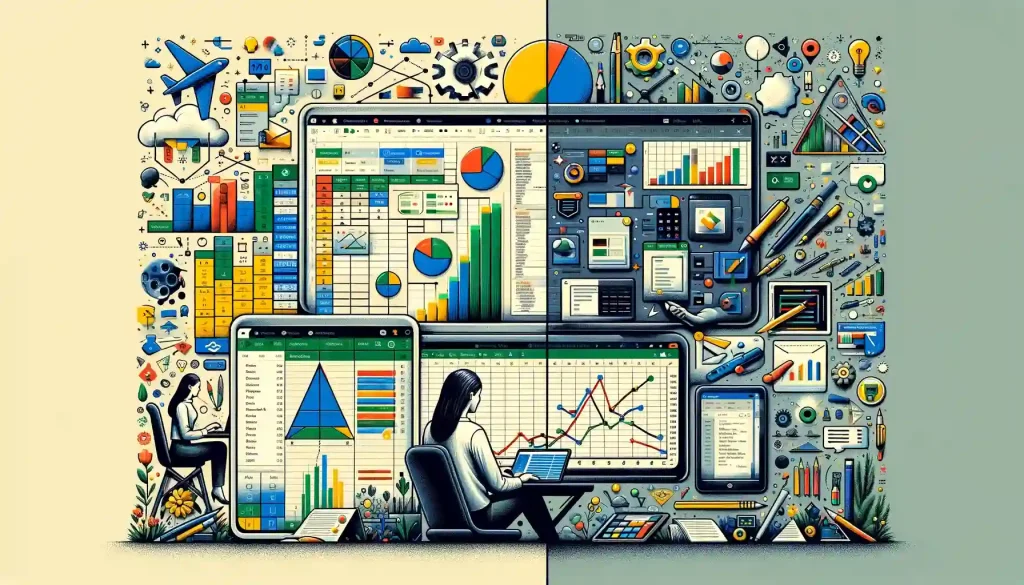 google sheets vs excel interface and accessibility