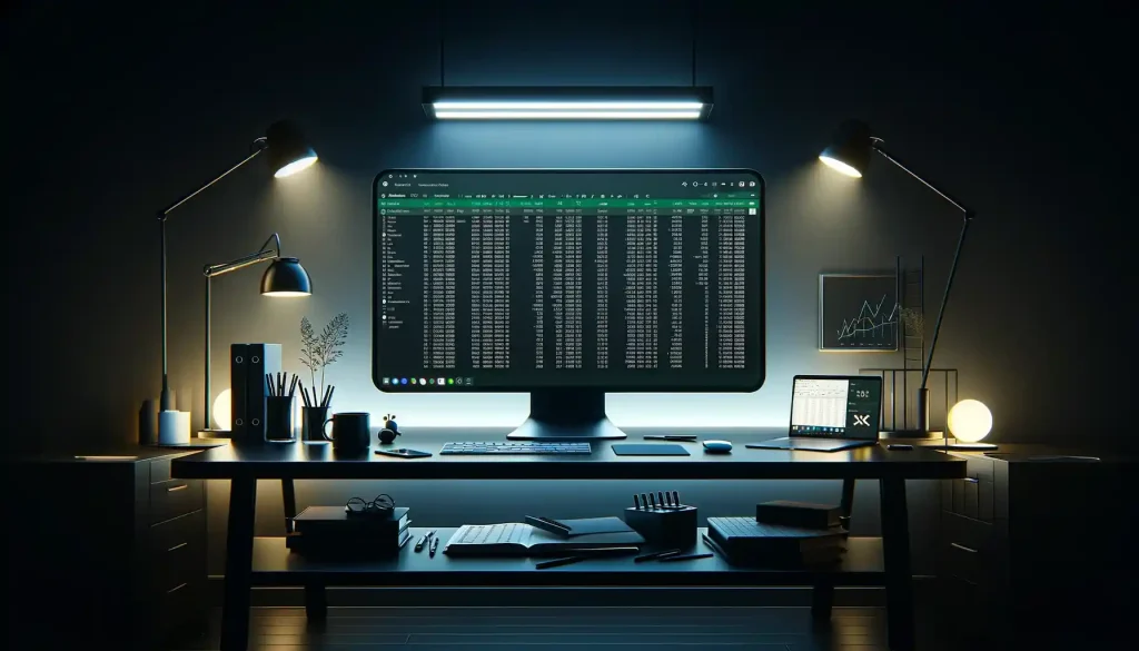 does excel have a dark mode