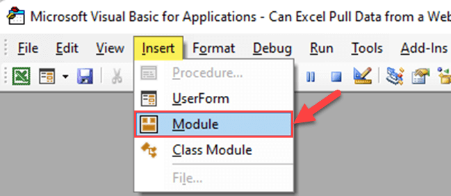 Creating a new Module