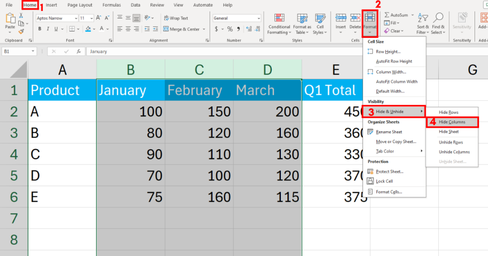 How to Collapse Columns in Excel: 4 Top Methods Explained – Master Data ...